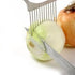 Unique Style 1PC Stainless Steel Onion Needle Onion Holder Handheld Simple Slicer Fruit Vegetable Cutter Potato Kitchen