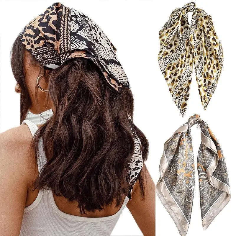 Unique Style Square Silk Scarf Women Headband Fashionable Print Neck Scarfs Office Hair Band Hand For Female Bandana - ALLURELATION - 577, Bandana, best selling headband, Best selling scarf, easy to use headcover, elegant scarf, Fashionable Print Neck Scarfs, Female Bandana, gift for girls, Girls bow, hair band, hot sale Bandana, luxury scarf, matching scarf, Office Hair Band, party wear scarf, Silk Scarf Women Headband, Square Silk Scarf, Stylish scarf, Women Headband, women headbands - Stevvex.com