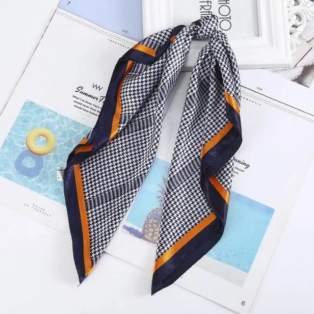 Unique Style Square Silk Scarf Women Headband Fashionable Print Neck Scarfs Office Hair Band Hand For Female Bandana - ALLURELATION - 577, Bandana, best selling headband, Best selling scarf, easy to use headcover, elegant scarf, Fashionable Print Neck Scarfs, Female Bandana, gift for girls, Girls bow, hair band, hot sale Bandana, luxury scarf, matching scarf, Office Hair Band, party wear scarf, Silk Scarf Women Headband, Square Silk Scarf, Stylish scarf, Women Headband, women headbands - Stevvex.com