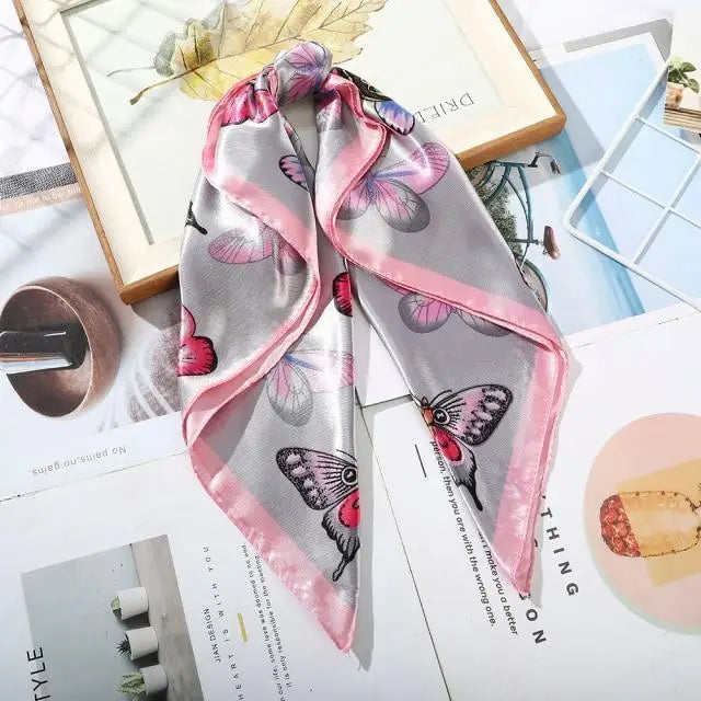 Unique Style Square Silk Scarf Women Headband Fashionable Print Neck Scarfs Office Hair Band Hand For Female Bandana - ALLURELATION - 577, Bandana, best selling headband, Best selling scarf, easy to use headcover, elegant scarf, Fashionable Print Neck Scarfs, Female Bandana, gift for girls, Girls bow, hair band, hot sale Bandana, luxury scarf, matching scarf, Office Hair Band, party wear scarf, Silk Scarf Women Headband, Square Silk Scarf, Stylish scarf, Women Headband, women headbands - Stevvex.com