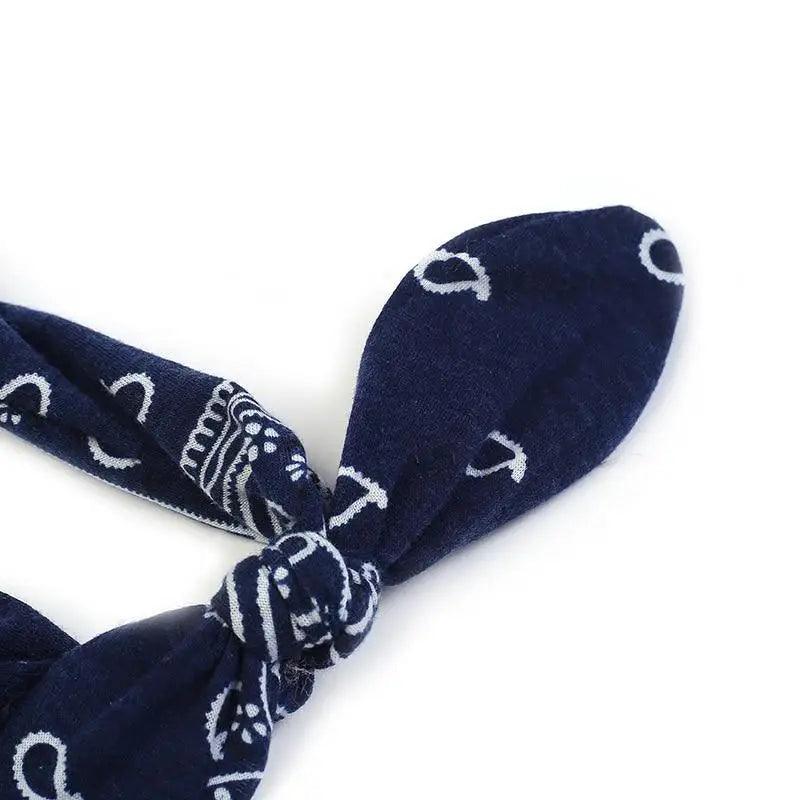 Unique Style Women’s Soft Solid Print Headbands Vintage Cross Knot Elastic Hairbands Bandanas Girls Hair Bands Hair