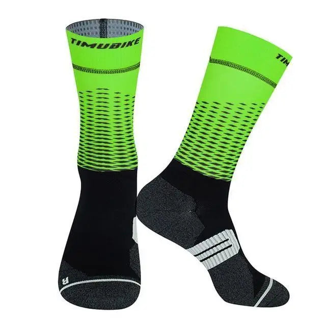 Unisex Anti Slip Socks Professional Bike Street Sports Socks Cycling Socks For Men And Women Breathable Socks 37 - 44