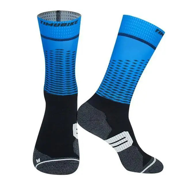 Unisex Anti Slip Socks Professional Bike Street Sports Socks Cycling Socks For Men And Women Breathable Socks 37 - 44