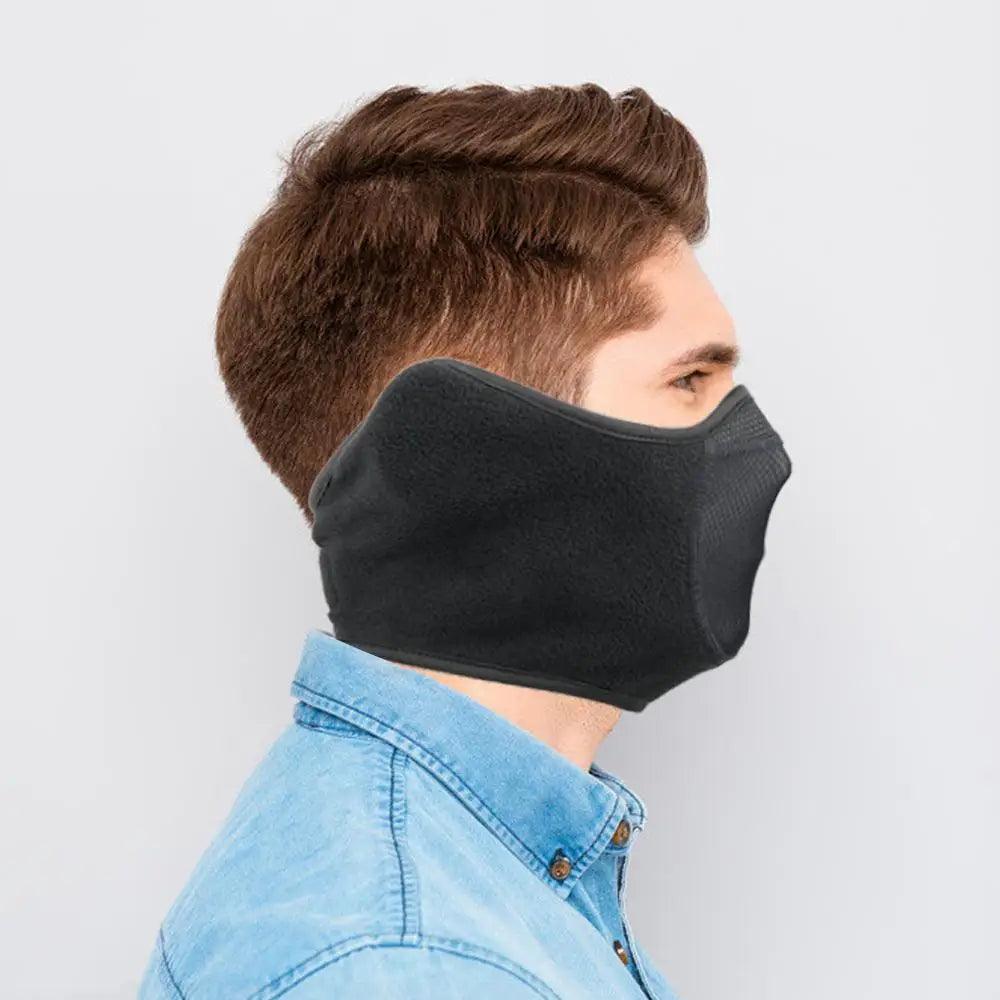 Unisex Breathable Black Half Ski Windproof Sport Mask Face Cover Ear Warmer For Winter Weather Men Running Thermal Masks Scarf Snowboard Ski Mask Neck Warmer - STEVVEX Fashion - 706, black mask, breathable mask, ear warmer, ear warmer mask, face cover, face mask, half ski mask, mask, Masks Scarf, Neck Warmer, running mask, Ski Mask, Snowboard Ski Mask, sport mask, Thermal Masks, Thermal Masks Scarf, Thermal Scarf, windproof mask, winter mask - Stevvex.com