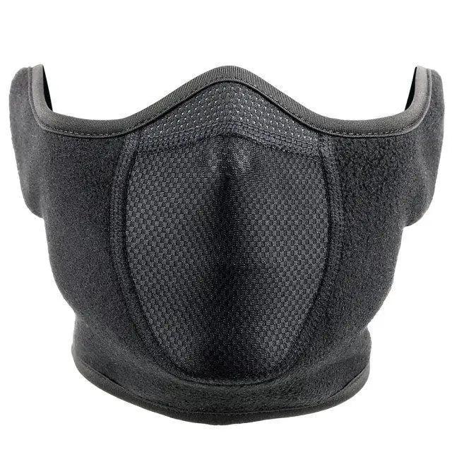 Unisex Breathable Black Half Ski Windproof Sport Mask Face Cover Ear Warmer For Winter Weather Men Running Thermal Masks Scarf Snowboard Ski Mask Neck Warmer - STEVVEX Fashion - 706, black mask, breathable mask, ear warmer, ear warmer mask, face cover, face mask, half ski mask, mask, Masks Scarf, Neck Warmer, running mask, Ski Mask, Snowboard Ski Mask, sport mask, Thermal Masks, Thermal Masks Scarf, Thermal Scarf, windproof mask, winter mask - Stevvex.com