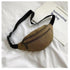 Unisex Casual Canvas Waist Bag Functional Comfortable Waist Bag Classic Waterproof Cross Body Traveling Bag