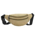 Unisex Casual Canvas Waist Bag Functional Comfortable Waist Bag Classic Waterproof Cross Body Traveling Bag - 5