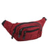 Unisex Casual Chest Belt Simple Waist Bag Adjustable Fanny Pack Pouch Outdoors Traveling Bag - Red - STIL0987ERTVB