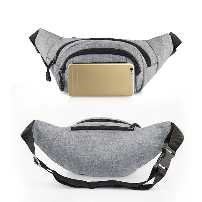 Unisex Casual Chest Belt Simple Waist Bag Adjustable Fanny Pack Pouch Outdoors Traveling Bag - STIL0987ERTVB