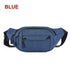 Unisex Casual Crossbody Women Waist Bag Retro Design Large Capacity Canvas Travel Adjustable Phone Bag Fanny Hip Bags