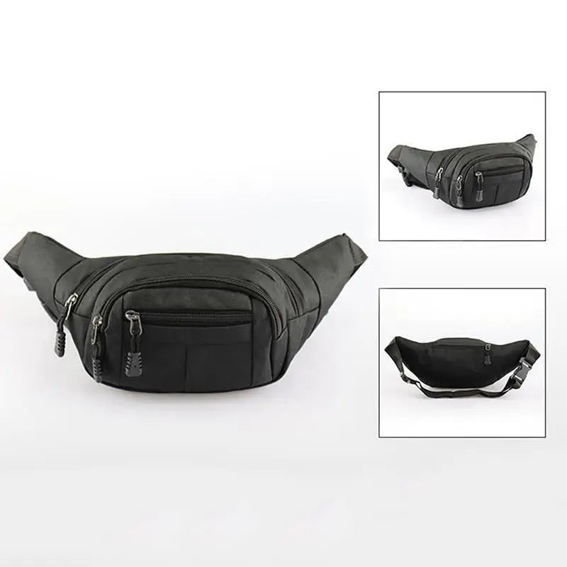 Unisex Classic Design Sports Fanny Pack Stylish Waist Bag Large Capacity Outdoor Travel Waist Bag - STEVVEX Fashion - 703, casual fanny bag, casual fanny belt, chest bag, classic chest bag, classic design waist bag, classic fanny bag, cross body bag, fanny bag, fanny bags, fanny pack, fanny packs, fashion fanny bag, retro fanny bag, retro waist bag, shoulder fanny bag, stylish fanny bag, travel bag, unique chest bag, unique fanny bag, unisex fanny bag, unisex waist bag, waist bag, waist bags - Stevvex.com