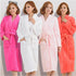 Unisex Comfortable Fleece Soft Bathrobes Elegant Sleepwear For Men And Women Winter Indoor Warm Bathrobe - STIL4875TEGDF