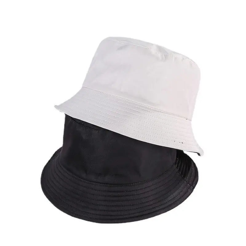 Unisex Double-faced Bucket Hat Colorful Sunscreen Women One Size Hat Outdoor Activities Modern Men Hats - STEVVEX Fashion - 706, black hats, brown hats, bucket hat, colorful hats, double faced hat, fishermen hats, hat, hats, men hats, sunscreen women hat, unisex hats, women hats - Stevvex.com