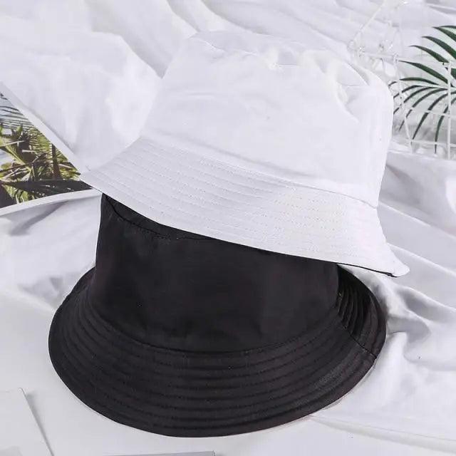 Unisex Double-faced Bucket Hat Colorful Sunscreen Women One Size Hat Outdoor Activities Modern Men Hats - STEVVEX Fashion - 706, black hats, brown hats, bucket hat, colorful hats, double faced hat, fishermen hats, hat, hats, men hats, sunscreen women hat, unisex hats, women hats - Stevvex.com