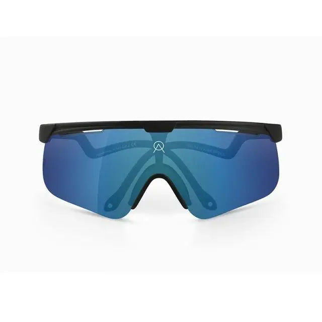 Unisex Polarized Cycling Eyewear Sports Goggles Road Bike Outdoor Activities Glasses Comfortable Sunglasses - Dark blue