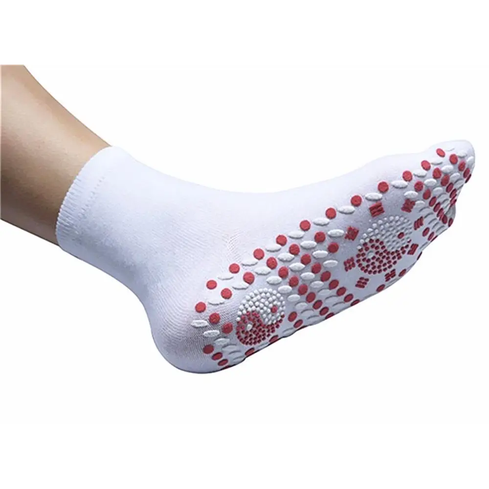 Unisex Self-heating Magnetic Socks Self-warming Comfortable Winter Warm Massage Soft Pain Relieve Socks - STEVVEX Fashion - 720, autumn socks, black socks, comfortable socks, Heated Socks, massage socks, men socks, red socks, self heating socks, socks, soft socks, unisex socks, warm massage socks, warm socks, white socks, winter socks, women socks - Stevvex.com