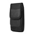 Unisex Simple Black Design Men Small Cell Phone Holster Storage Waist Fanny Pack Zipper Storage Credit Card Holder