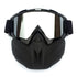 Unisex Snowboard Glasses Snowmobile Skiing Goggles For Men Women Windproof Sunglasses With Detachable Mask - 12