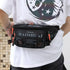 Unisex Stylish Multiple Pockets Fanny Pack Men Waist Packs Travel Adjustable Waist Band Outdoor Portable Modern Fanny