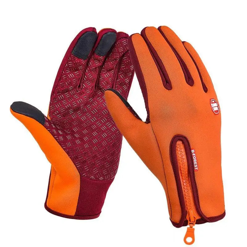 Unisex Touchscreen Winter Thermal Warm Outdoor Gloves Sports Full Finger Fashion Colored Gloves For Men And Women - STEVVEX Fashion - 717, anti slip gloves, cycling gloves, fashion gloves, full finger gloves, glove, gloves for autumn, gloves for winter, new design gloves, snow gloves, sports gloves, stylish gloves, thermal gloves, touchscreen gloves, warm gloves, waterproof gloves, windproof gloves, winter, winter gloves - Stevvex.com