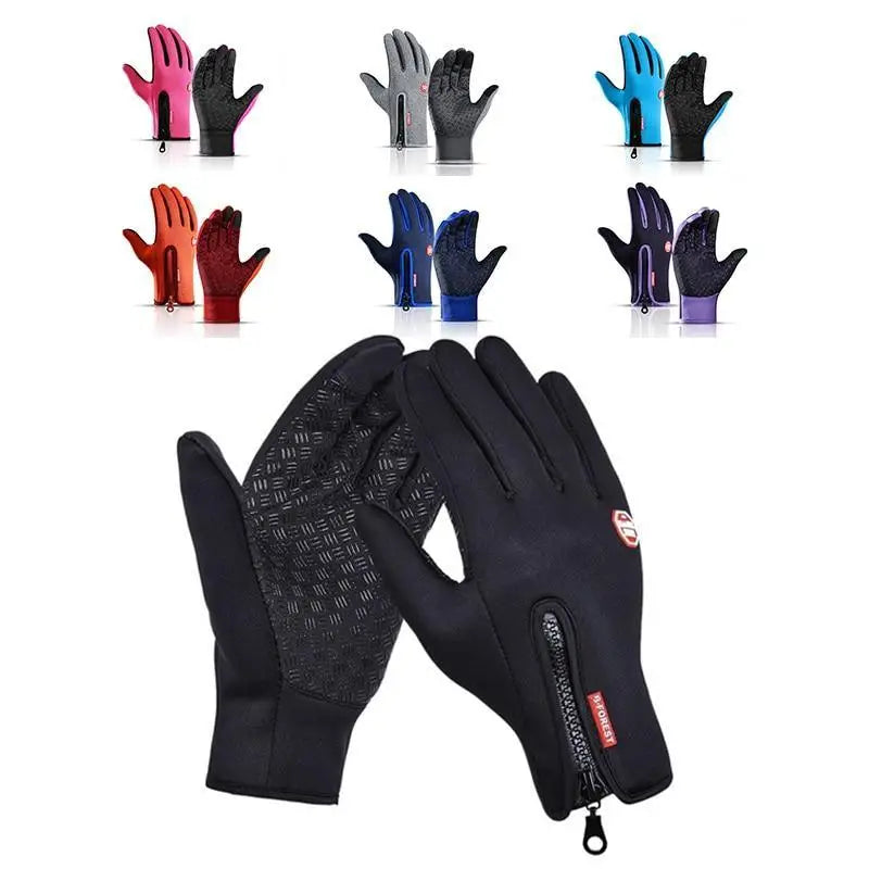 Unisex Touchscreen Winter Thermal Warm Outdoor Gloves Sports Full Finger Fashion Colored Gloves For Men And Women - STEVVEX Fashion - 717, anti slip gloves, cycling gloves, fashion gloves, full finger gloves, glove, gloves for autumn, gloves for winter, new design gloves, snow gloves, sports gloves, stylish gloves, thermal gloves, touchscreen gloves, warm gloves, waterproof gloves, windproof gloves, winter, winter gloves - Stevvex.com