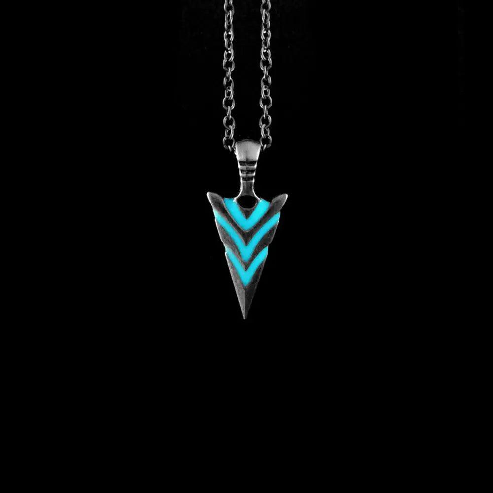 Unisex Vintage Glowing Arrow Necklace Glow In The Dark Necklaces For Women Men Excellent Gift Unique Design - STEVVEX Jewelry - 723, Arrow Necklace, Elegant Necklace, Glowing Arrow Necklace, Glowing Jewelry, Glowing Necklace, Jewelry, Luxury Necklace, Men Necklace, Necklace, Necklaces, Pendant Necklaces, Unisex Necklace, Unisex Necklaces, Vintage Glowing Arrow Necklace, Vintage Glowing Necklace, Vintage Necklace, Vintage Necklaces, Woman Necklace, Woman Pendant Necklaces - Stevvex.com