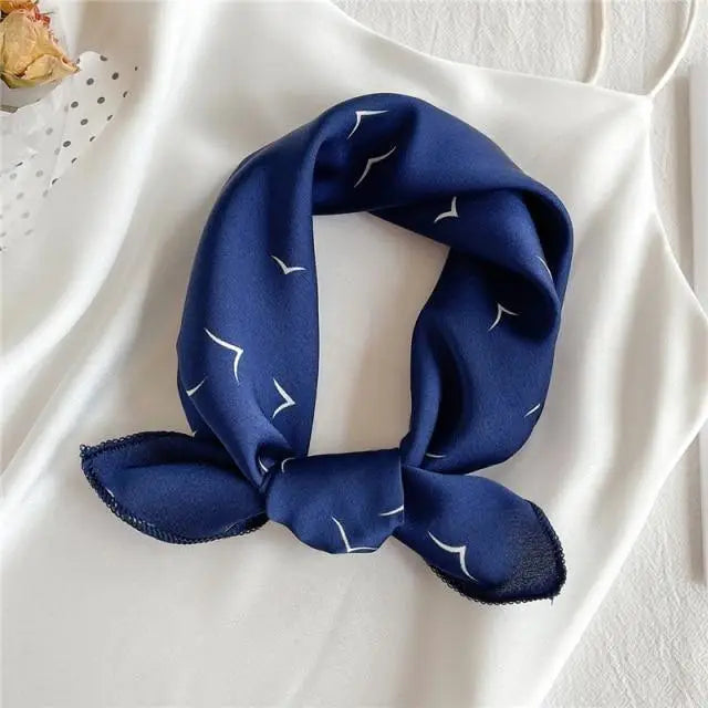 Versatile Square Silk Scarf For Women Fashionable Printed Small Neck Scarfs Office Lady Hair Band Foulard Hand For Female Bandana Shawl - ALLURELATION - 577, Bandana, Bandana Shawl, best quality scarf, elegant silk scarf, Fashionable Printed scarf, Foulard Hand For Female, gift for girls, Hair Accessories, hair band, Matching scarfs, Office Lady Hair Band, Outdoor Sports scarf, scarf, Scarf for Women, Small Neck Scarfs, Square Silk Scarf, Top quality scarfs, unique style scarf, Women Headband - Stevvex.com