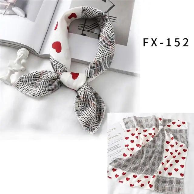 Versatile Square Silk Scarf For Women Fashionable Printed Small Neck Scarfs Office Lady Hair Band Foulard Hand For Female Bandana Shawl - ALLURELATION - 577, Bandana, Bandana Shawl, best quality scarf, elegant silk scarf, Fashionable Printed scarf, Foulard Hand For Female, gift for girls, Hair Accessories, hair band, Matching scarfs, Office Lady Hair Band, Outdoor Sports scarf, scarf, Scarf for Women, Small Neck Scarfs, Square Silk Scarf, Top quality scarfs, unique style scarf, Women Headband - Stevvex.com