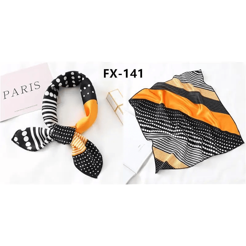 Versatile Square Silk Scarf For Women Fashionable Printed Small Neck Scarfs Office Lady Hair Band Foulard Hand For Female Bandana Shawl - ALLURELATION - 577, Bandana, Bandana Shawl, best quality scarf, elegant silk scarf, Fashionable Printed scarf, Foulard Hand For Female, gift for girls, Hair Accessories, hair band, Matching scarfs, Office Lady Hair Band, Outdoor Sports scarf, scarf, Scarf for Women, Small Neck Scarfs, Square Silk Scarf, Top quality scarfs, unique style scarf, Women Headband - Stevvex.com