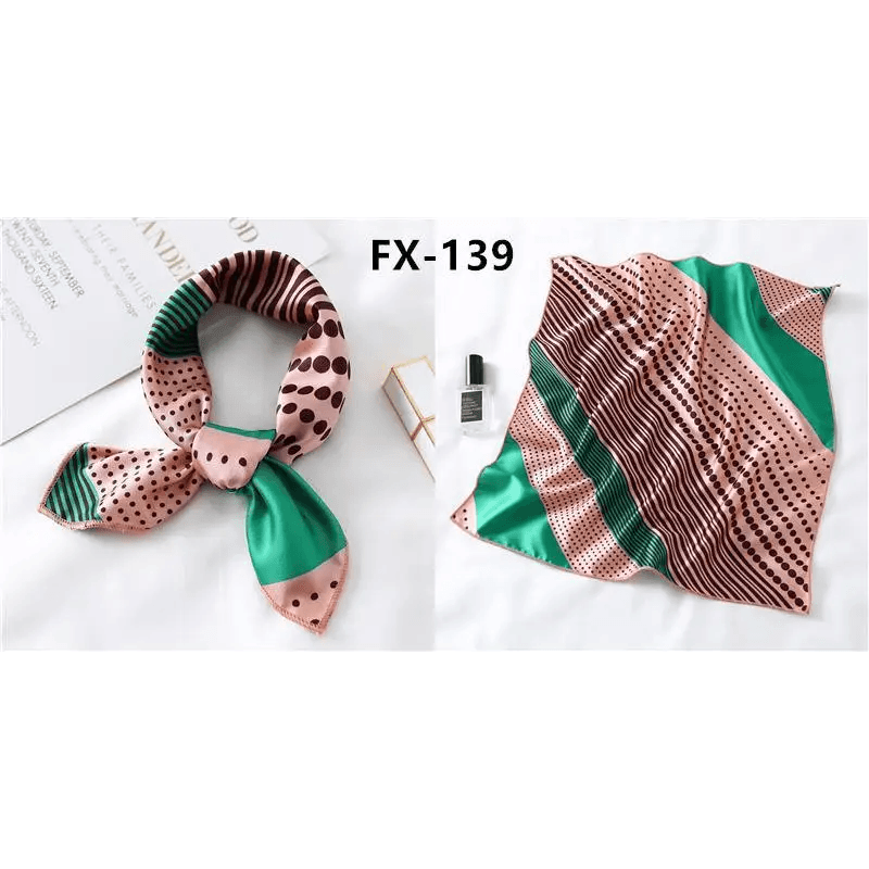 Versatile Square Silk Scarf For Women Fashionable Printed Small Neck Scarfs Office Lady Hair Band Foulard Hand For Female Bandana Shawl - ALLURELATION - 577, Bandana, Bandana Shawl, best quality scarf, elegant silk scarf, Fashionable Printed scarf, Foulard Hand For Female, gift for girls, Hair Accessories, hair band, Matching scarfs, Office Lady Hair Band, Outdoor Sports scarf, scarf, Scarf for Women, Small Neck Scarfs, Square Silk Scarf, Top quality scarfs, unique style scarf, Women Headband - Stevvex.com