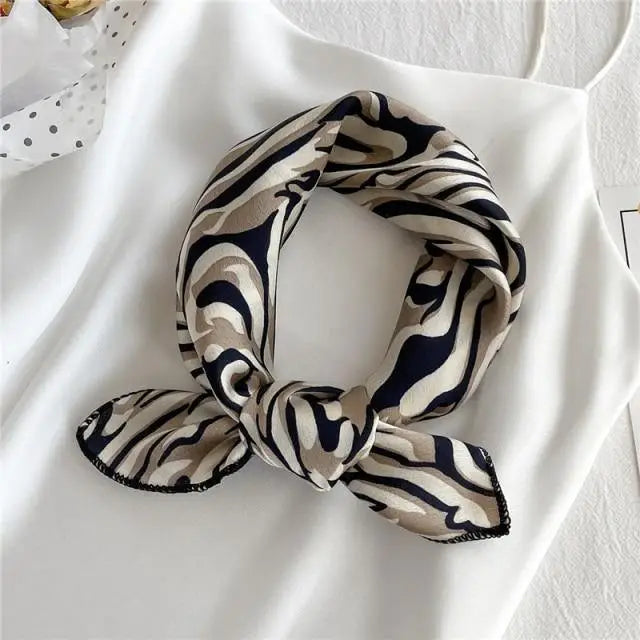 Versatile Square Silk Scarf For Women Fashionable Printed Small Neck Scarfs Office Lady Hair Band Foulard Hand For Female Bandana Shawl - ALLURELATION - 577, Bandana, Bandana Shawl, best quality scarf, elegant silk scarf, Fashionable Printed scarf, Foulard Hand For Female, gift for girls, Hair Accessories, hair band, Matching scarfs, Office Lady Hair Band, Outdoor Sports scarf, scarf, Scarf for Women, Small Neck Scarfs, Square Silk Scarf, Top quality scarfs, unique style scarf, Women Headband - Stevvex.com