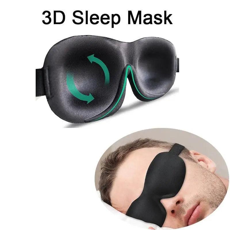 Vintage Blocking Light Sleeping Eye Mask Soft Padded Travel Shade Cover Cool Style Blindfold Eye Cover Sleep Mask Eye