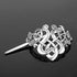 Vintage Crown Elegant Metal Hair Stick Slide Hair Clip Charming Fashionable Design Hair Clips Women Hair Jewelry - 5