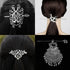 Vintage Crown Elegant Metal Hair Stick Slide Hair Clip Charming Fashionable Design Hair Clips Women Hair Jewelry