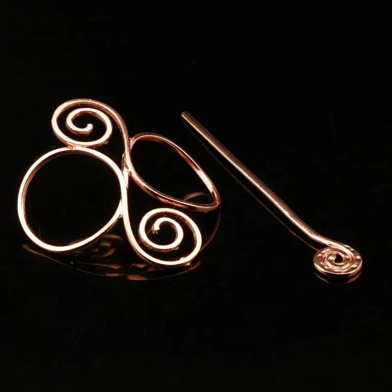 Vintage Crown Elegant Metal Hair Stick Slide Hair Clip Charming Fashionable Design Hair Clips Women Hair Jewelry