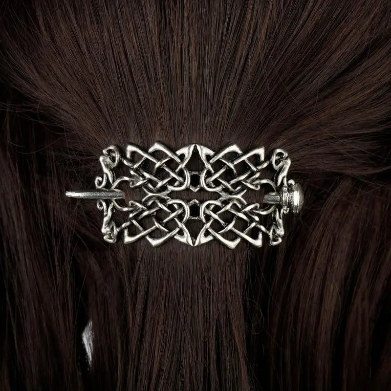 Vintage Crown Elegant Metal Hair Stick Slide Hair Clip Charming Fashionable Design Hair Clips Women Hair Jewelry