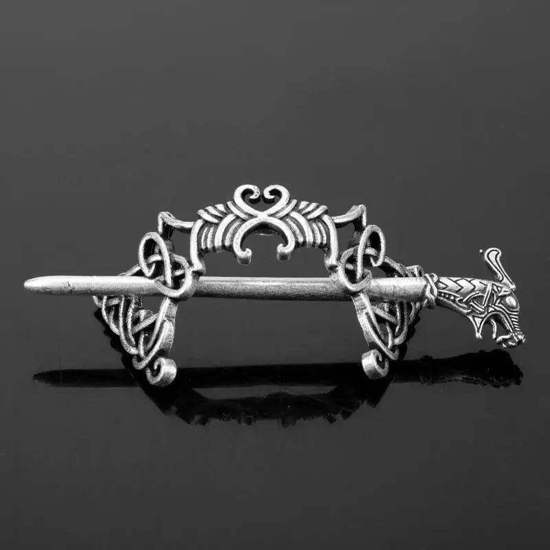 Vintage Crown Elegant Metal Hair Stick Slide Hair Clip Charming Fashionable Design Hair Clips Women Hair Jewelry - 9