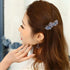 Vintage Crystal Hair Clip Elegant Design Barrettes Butterfly Spring Hair Barrettes Clip For Women Charming Flower Hair