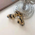 Vintage Leopard Hair Claws Big Hair Claw Clips Headdress Metal Hairpin Fashion Claw Clips For Women Girls Thin Hair Non