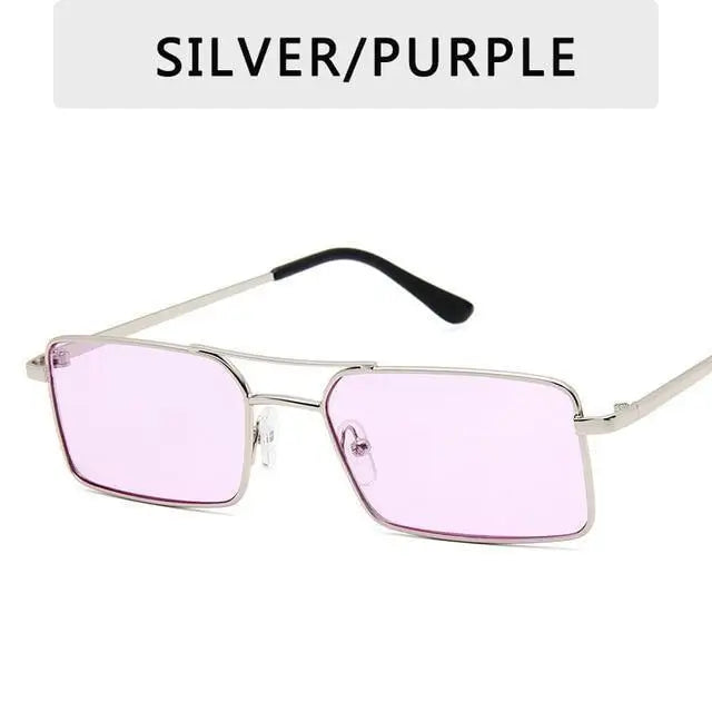 Vintage Square Women Sunglasses Luxury Design Metal UV400 Sun Glasses Modern Charming Everyday Eyewear - STEVVEX Sunglasses - 715, black sunglasses, business sunglasses, cute sunglasses, elegant sunglasses, Eyewear, luxury sunglasses, modern sunglasses, retro sunglasses, square sunglasses, sunglasses, UV400 Sunglasses, vintage sunglasses, women sunglasses - Stevvex.com