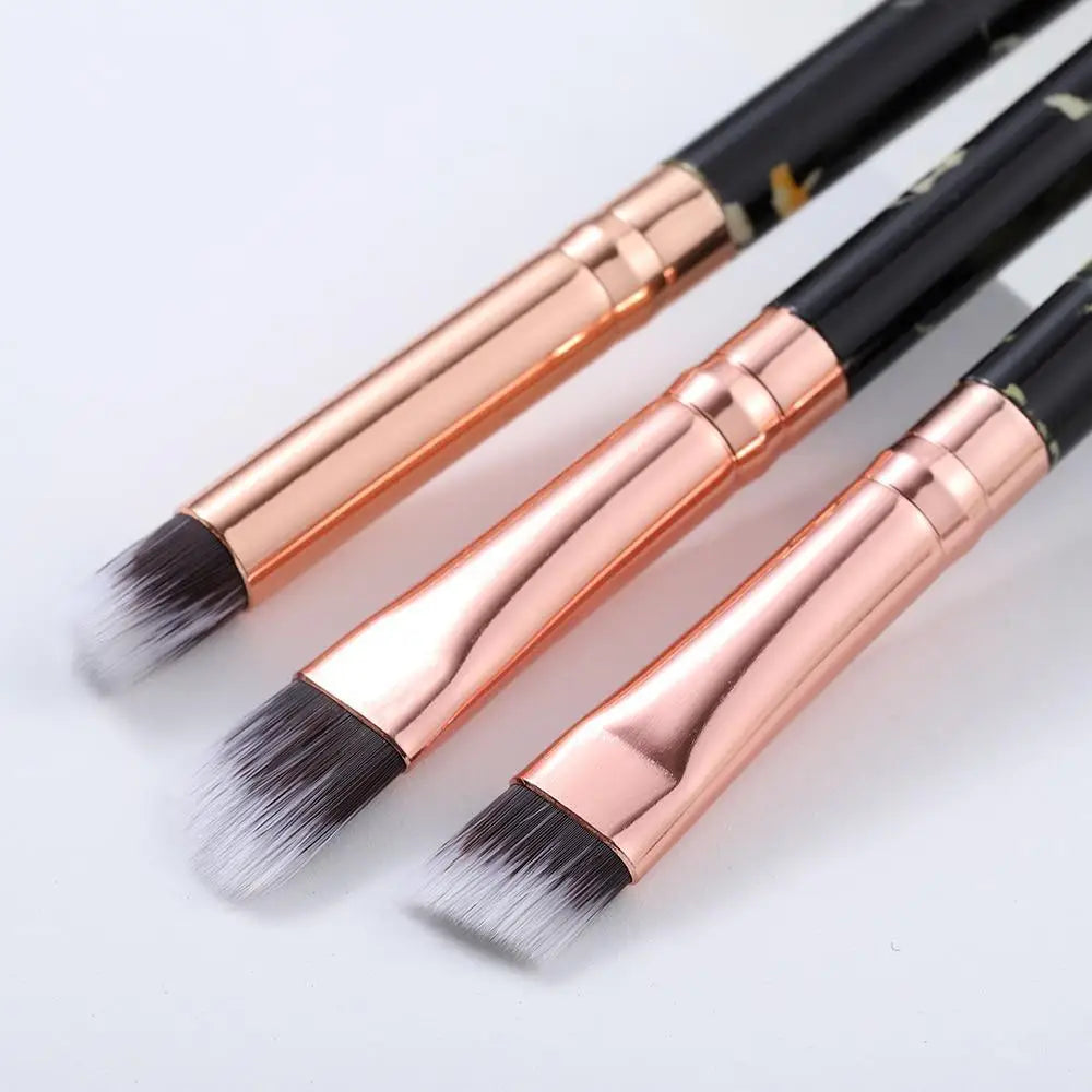 Vintage Style 5/10/15Pcs Makeup Brushes Set Powder Eye Shadow Foundation Blush Blending Make Up Brush Beauty Cosmetic