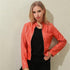 Vintage Style Autumn Ladies PU Leather Jacket For Women Slim Casual Soft Moto Biker Faux Leather Jacket For Female Coat