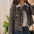 Vintage Style Autumn Winter Tweed Jackets For Women O-Neck Long Sleeve Loose Wool Coat Single Breasted Outwear For Girls - ALLURELATION - 574, Best Selling jecket, Casual Jacket, comfortable jacket, Durable Jacket, elegance jacket for women, gift for girls, gift jacket, Hot Sale Jacket, Long Sleeve jacket, Loose Wool Coat for girls, Luxury Jacket, O-Neck jacket, Single Breasted Outwear, Soft Jacket, unique design jacket, Winter Tweed Jackets, women jacket - Stevvex.com