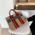 Vintage Style Canvas Handbags Casual Ladies Bags With Large Capacity Shoulder Bags Fashionable Crossbody Bags for Women