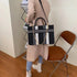 Vintage Style Canvas Handbags Casual Ladies Bags With Large Capacity Shoulder Bags Fashionable Crossbody Bags for Women