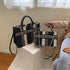 Vintage Style Canvas Handbags Casual Ladies Bags With Large Capacity Shoulder Bags Fashionable Crossbody Bags for Women