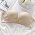 Vintage Style Front Closure Sexy Push Up Bra Women Invisible Bras Underwear Lingerie for Female Brassiere Strapless