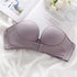 Vintage Style Front Closure Sexy Push Up Bra Women Invisible Bras Underwear Lingerie for Female Brassiere Strapless