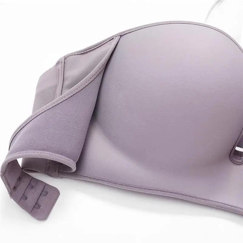 Vintage Style Front Closure Sexy Push Up Bra Women Invisible Bras Underwear Lingerie for Female Brassiere Strapless