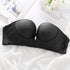 Vintage Style Front Closure Sexy Push Up Bra Women Invisible Bras Underwear Lingerie for Female Brassiere Strapless